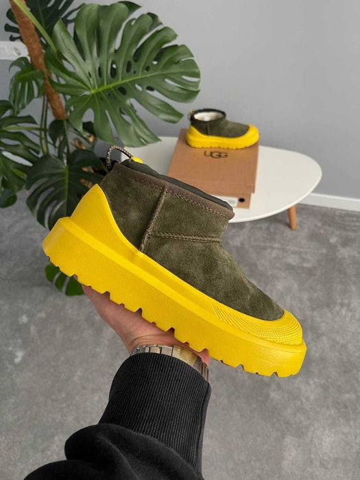 Уггі UGG CI Ultra Mini Weather Hybrid Khaki Yellow premium