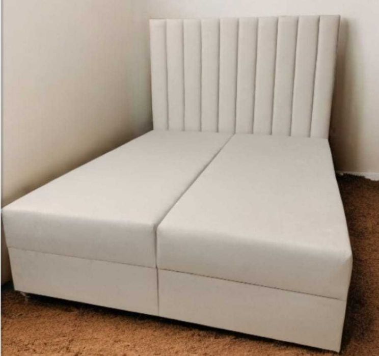 Łóżko łóżka tapicerowane kontynentalne na wymiar