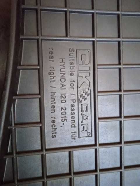 Dywaniki gumowe Hyundai i20