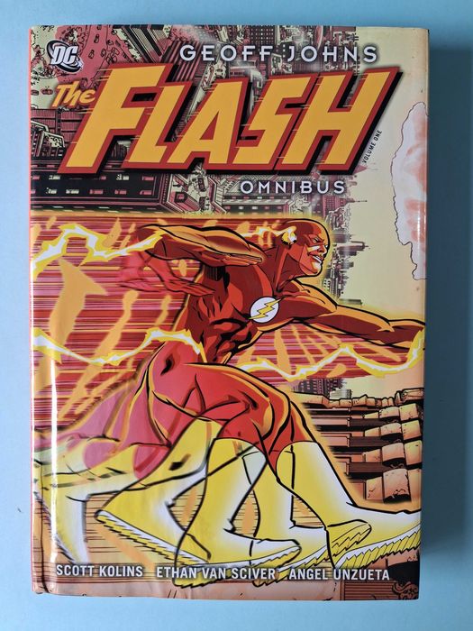 The FLASH OMNIBUS - Geoff Johns - Capa dura com sobrecapa, 448 páginas.