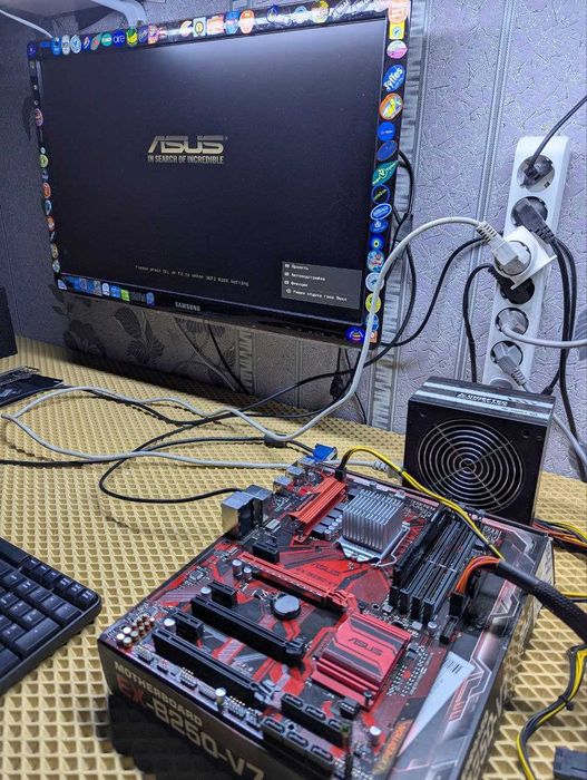 Материнська плата Asus EX-B250-V7 1151 ddr4