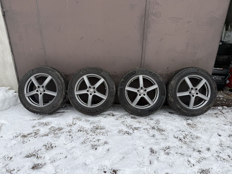 Komplet kół zimowych 5x108 Ford Volvo 225/60/18 Michelin