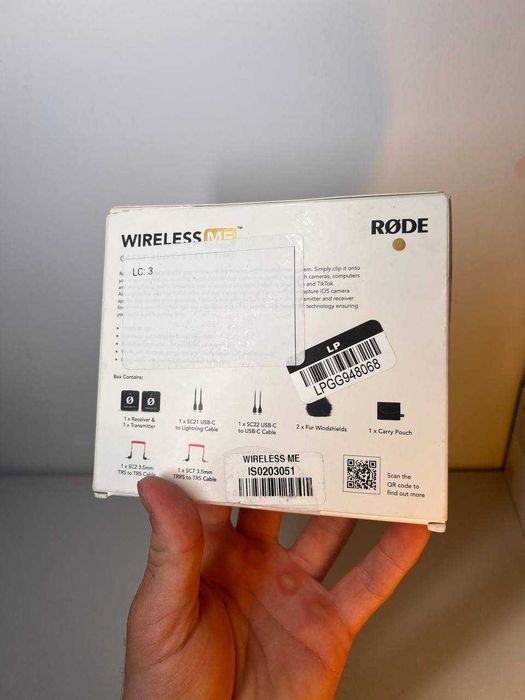 Нові мікрофони RODE Wireless ME