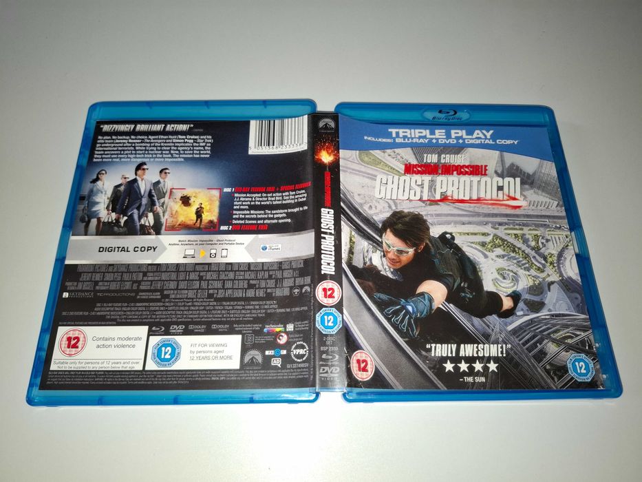 Mission Impossible Ghost Protocol - Film Blu-Ray