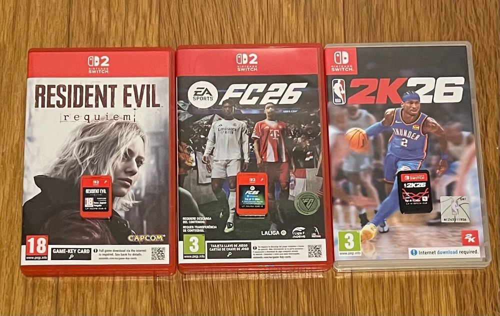 Nintendo Switch 2 NOVO com extras e jogos. Vendo e troco