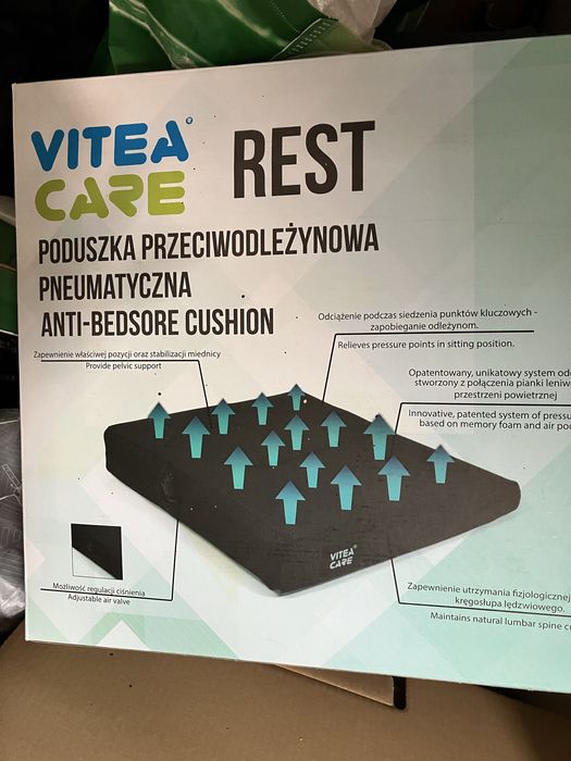 Poduszka przeciwodleżynowa pneumatyczna