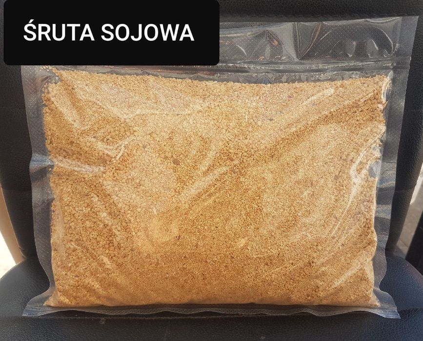 ŚRUTA SOJOWA dodatek do zanęt 1 kg