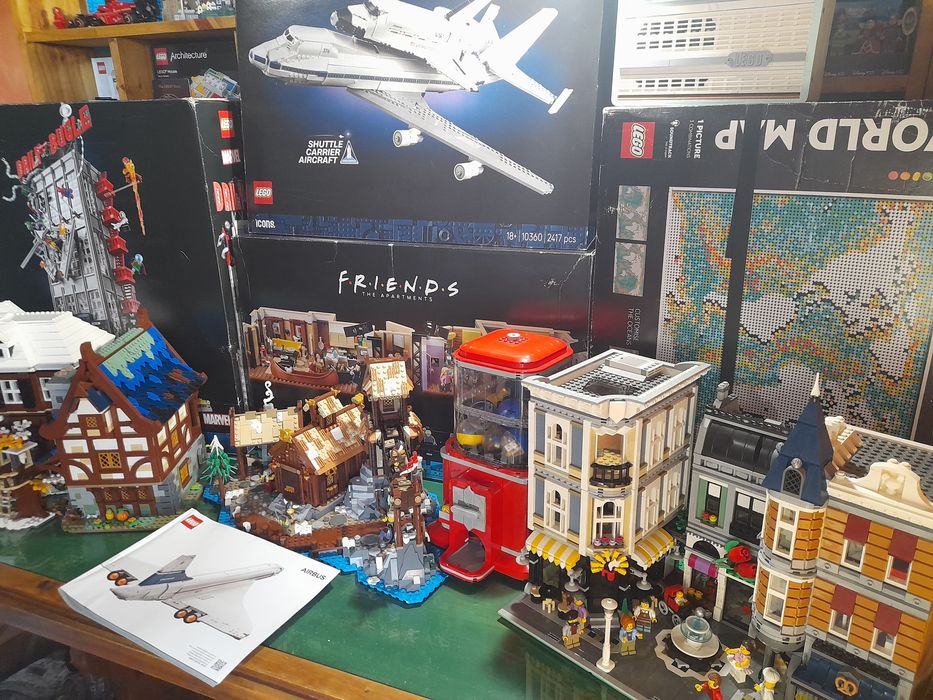 Coleção LEGO de sets de adulto