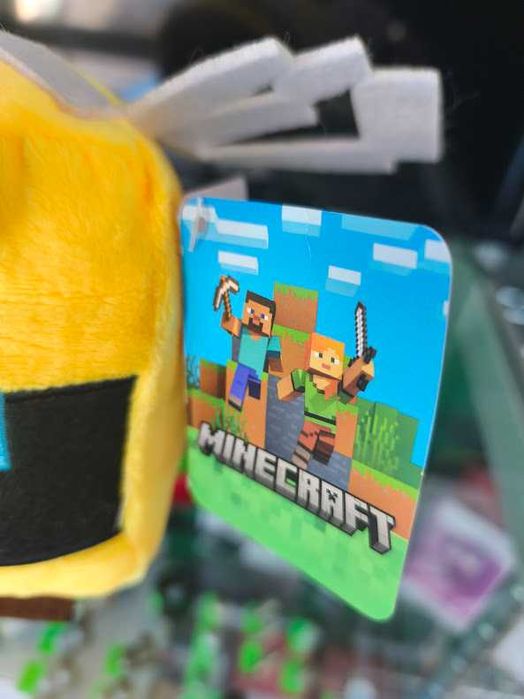 Peluche Minecraft Abelha 23cm