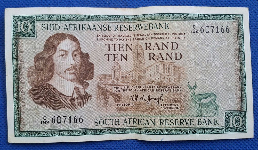 Africa do Sul - 10 rand (Circulada) P-114