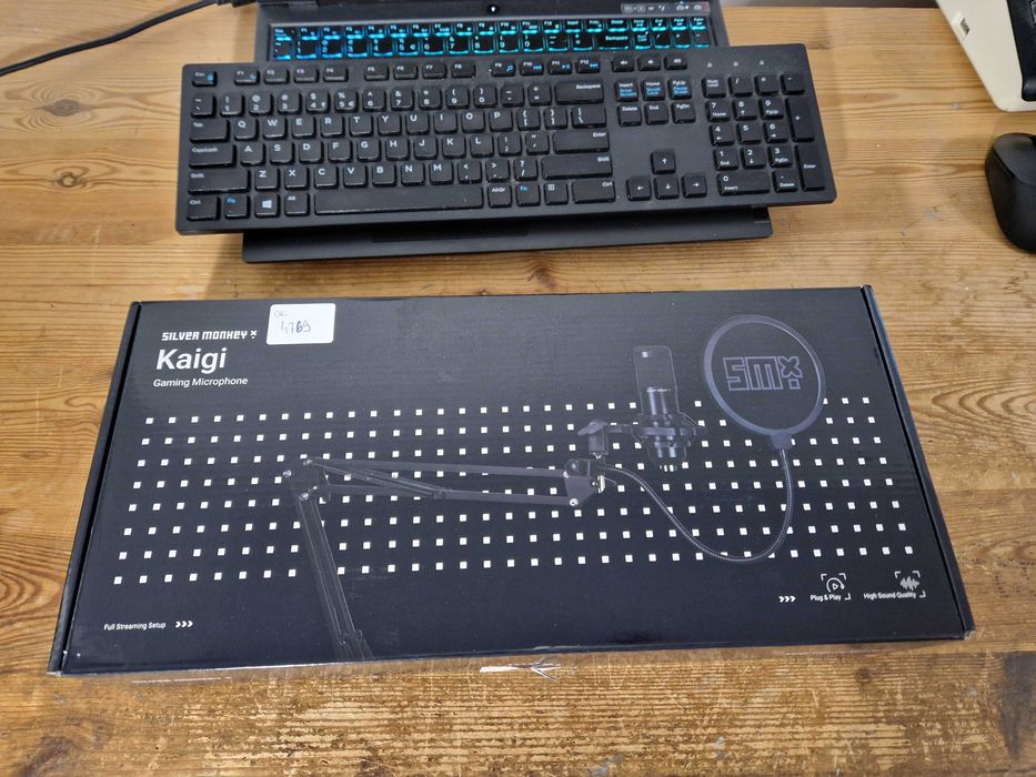 Silver Monkey X Mikrofon streamingowy Kaigi (4769)