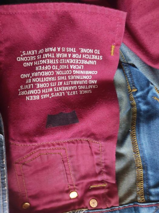 Spodnie dżinsowe damskie Levi's 513 szaro-czarne  W28 L32