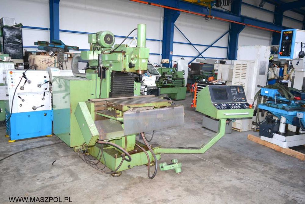 Frezarka narzędziowa - CNC AVIA F - 40 NA2 - IDEALNY STAN - FILM