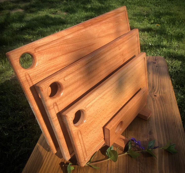 Букові дощечки для нарізання