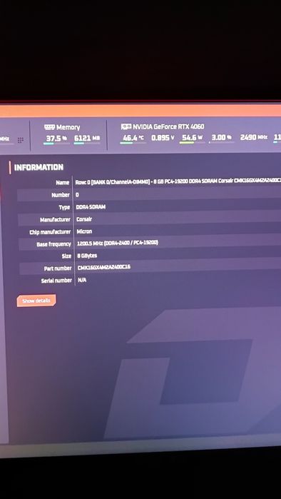 Corsair Vengeance LPX 2x8gb 2400mhz
