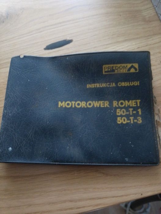 Instrukcja obsługi motorower Romet