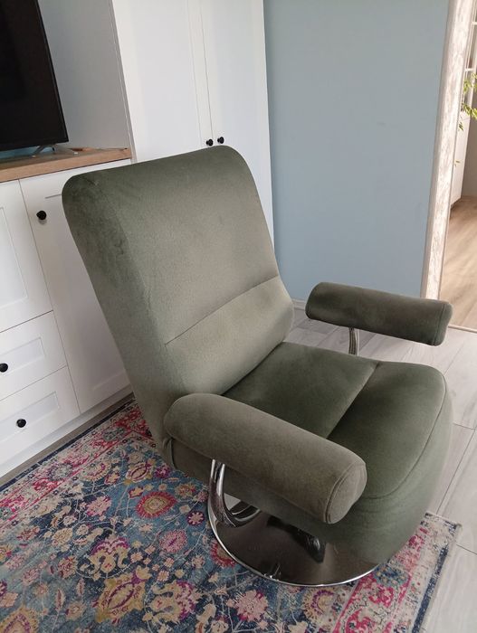 2 Fotele obrotowe ,kolor oliwka