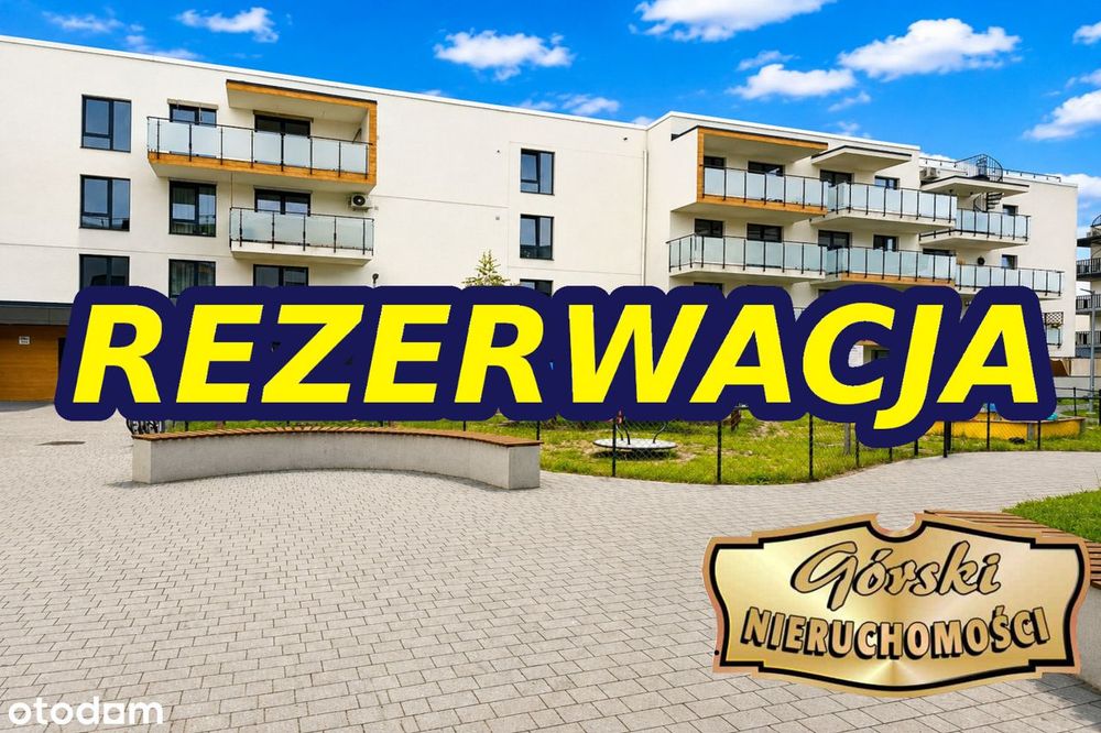 W pełni wyposażone, 2 pokoje w nowym bloku