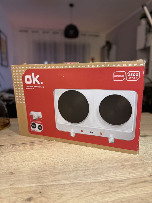 Płyta Elektryczna z dwoma polami grzewczymi OK. OSP 2520