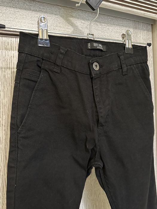 Котонові штани з кишенями