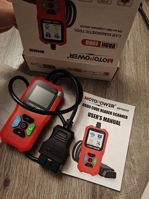 Пристрій для діагностики автомобіля OBD2-сканер MOTOPOWER MP69038