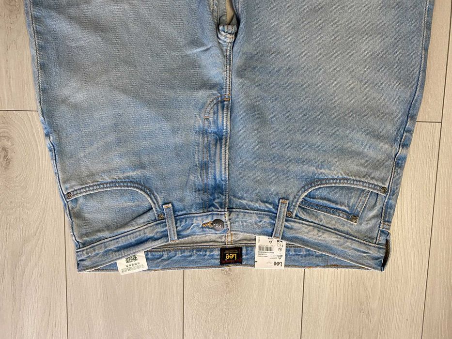 LEE West Regular r.36/32 Nowe, oryginalne spodnie jeansowe męskie babyblue