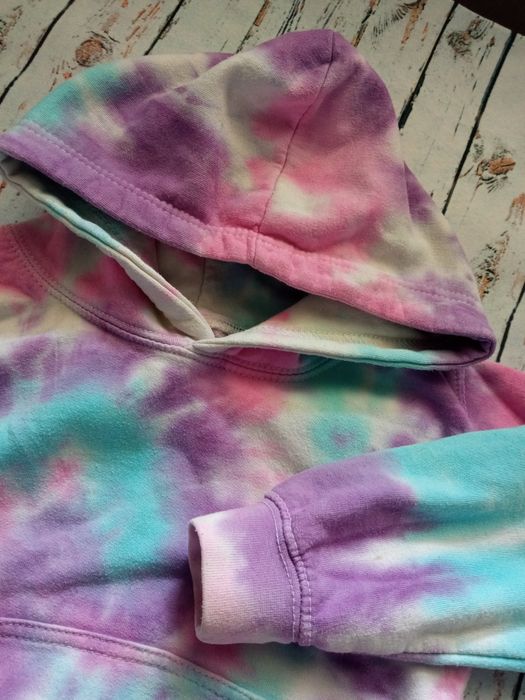 Bluza dziewczęca z kapturem 98/104