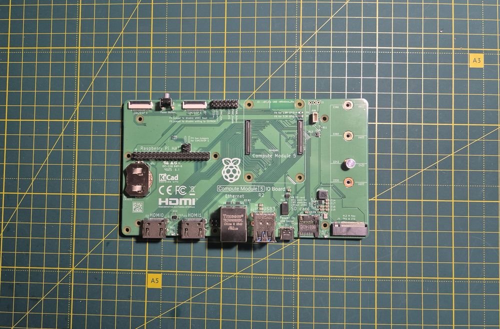 Несуча плата Raspberry pi Compute Module 5