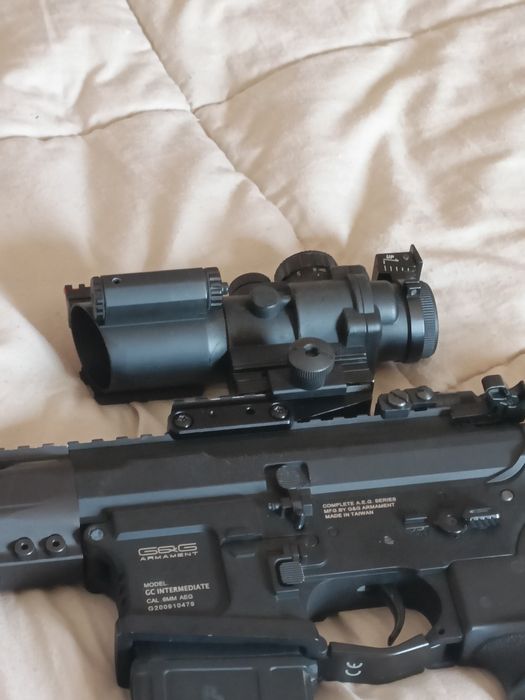 Mira telescópica airsoft