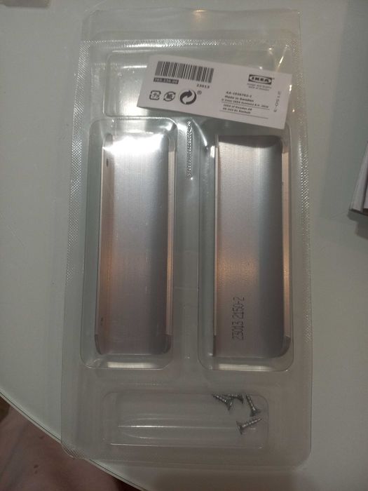 Uchwyt billsbro 12 cm srebrny IKEA