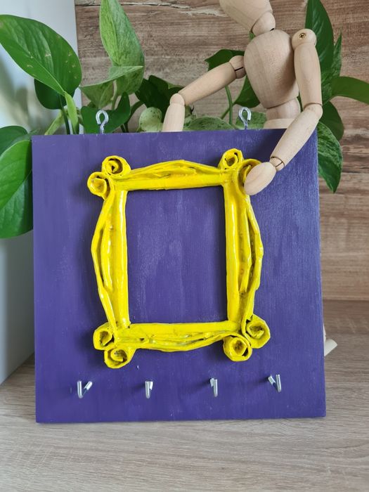 Wieszak na klucze Friends Przyjaciele serial ręcznie robiony handmade