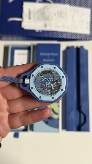 Swatch × Audemars Piguet AP Bioceramic Royal Pop Savonnette Lan Ba