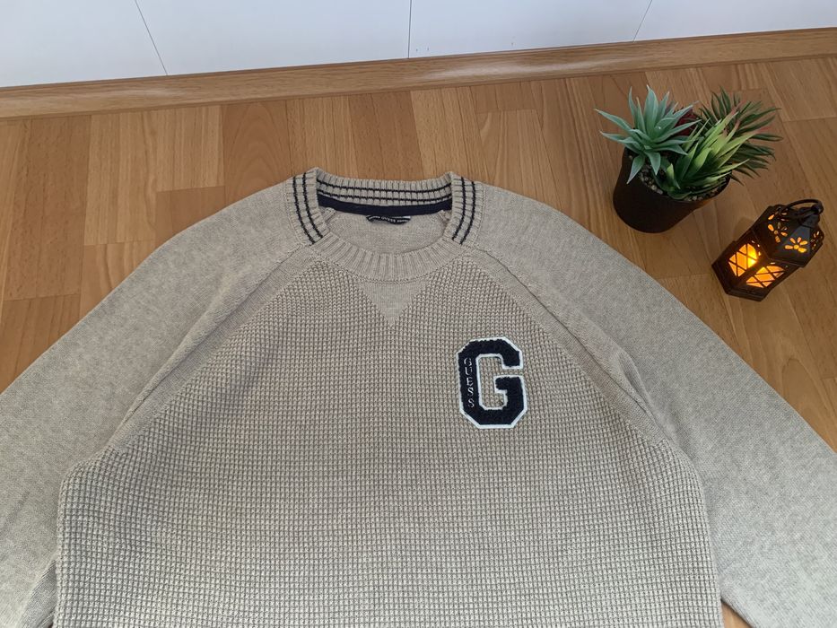 Светр чоловічий Guess College Logo Sweater
