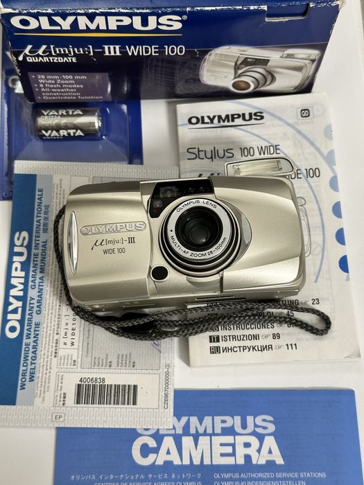 Olympus Mju -ll  Olympus Mji lll zoom 100