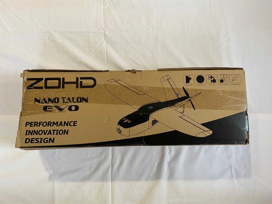 Літак FPV на радіокеруванні ZOHD Nano Talon EVO PNP безпілотник дрон