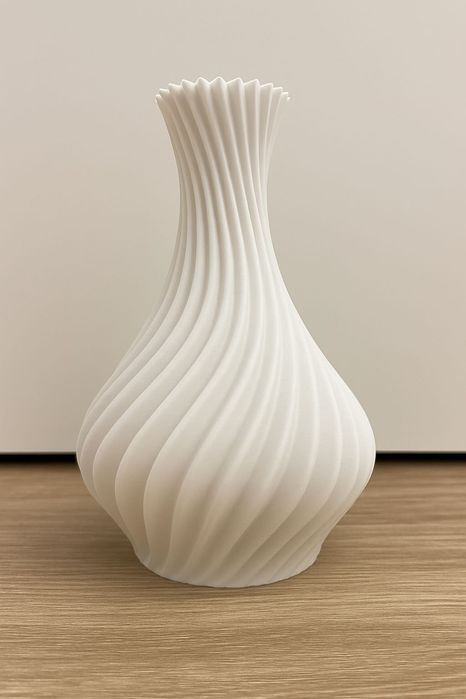 Vaso em espiral minimalista- 15cm