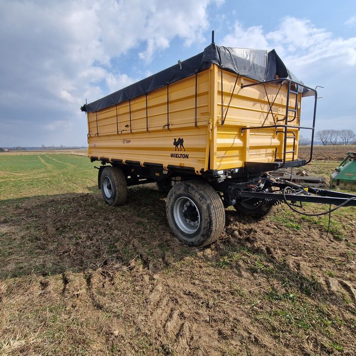 Przyczepa 12t wielton kiper 3 strony