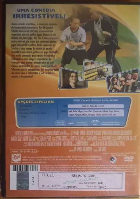 DVD novo/selado "Ressalto"