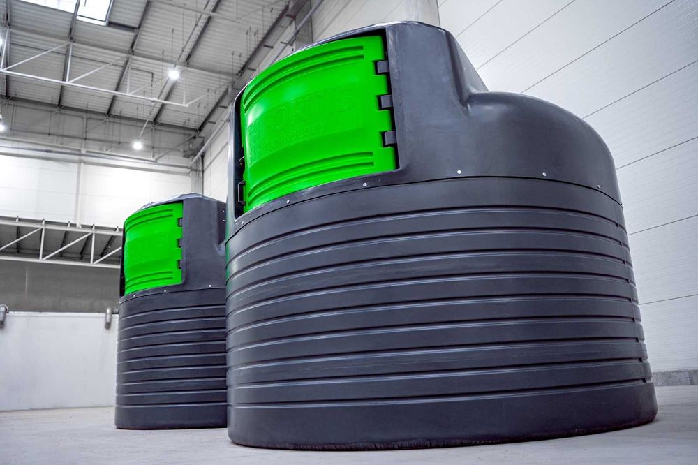 Zbiornik na olej napędowy 5000 l Fortis Ekotank dwupłaszczowy