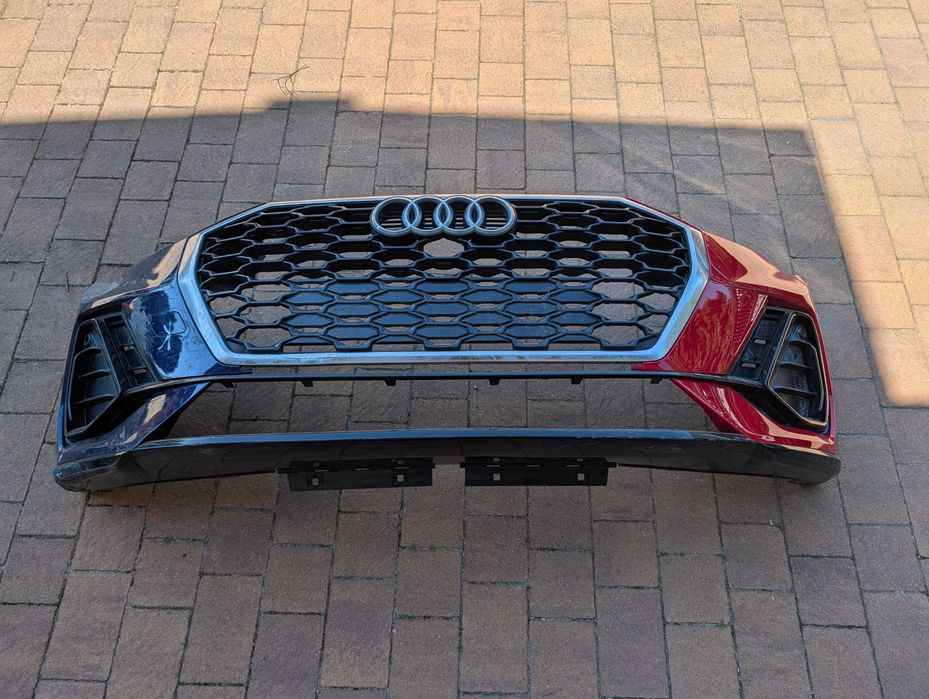 audi q3 83a zderzak przód sline oryginał