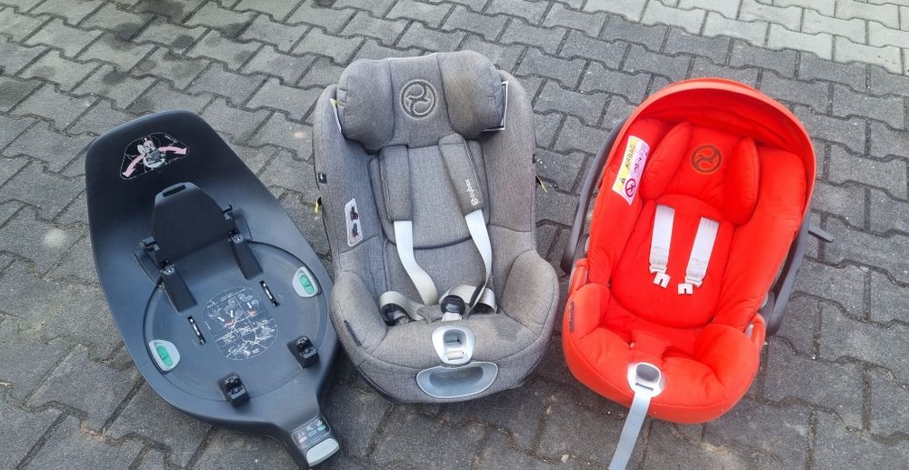 Cybez Cloud Z iSize 2foteliki+baza