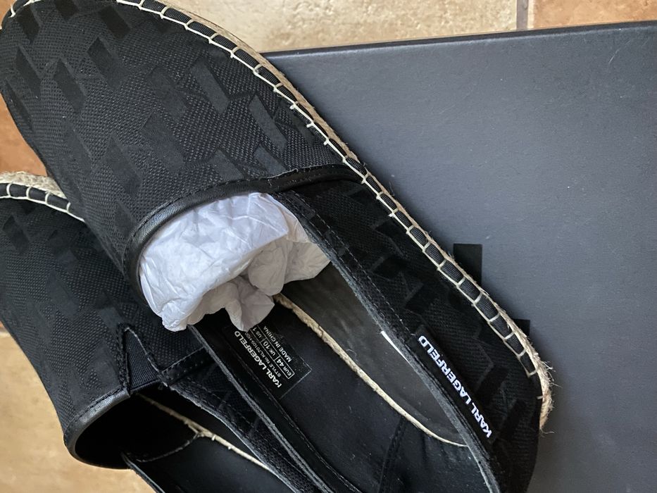 Espadryle meskie Karl Lagerfeld