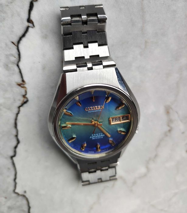 Citizen Leopard 7700 Hi Beat 28800 Automat Zegarek 70 lata Vintage