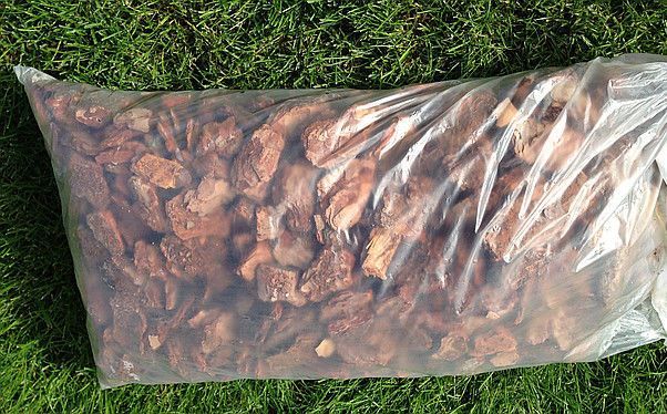 Кора соснова, мульча соснова