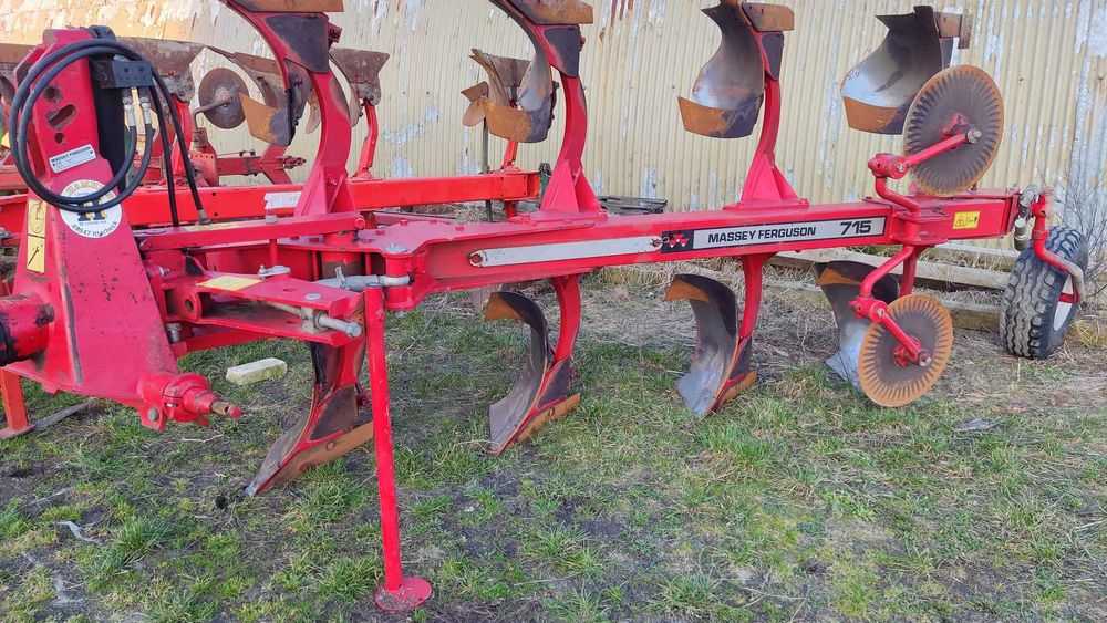 plug pługi  kverneland agrolux overum massey ferguson