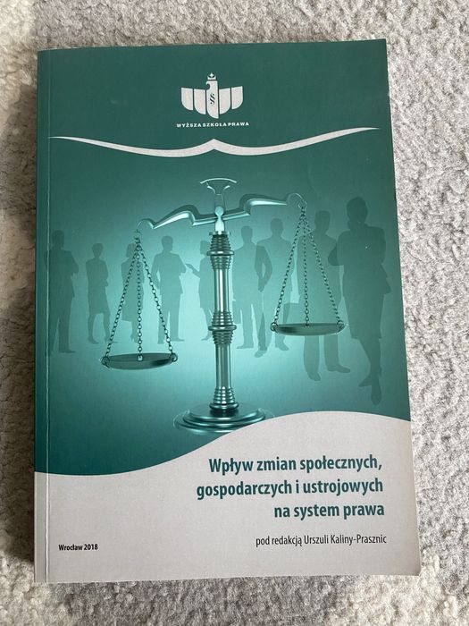 Wpływ zmian społecznych, gospodarczych pod red. U. Kaliny - Prasznic