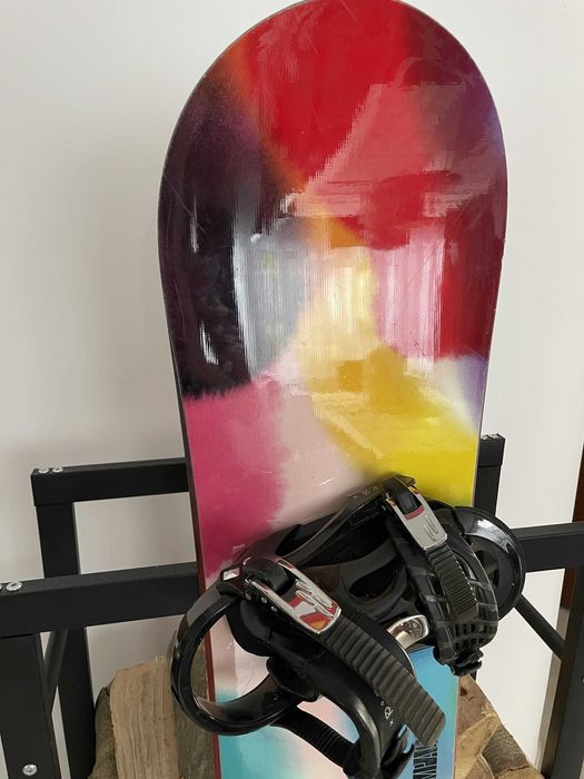 Zestaw snowboardowy: Ride compact 147, ThirtyTwo Groomer 38