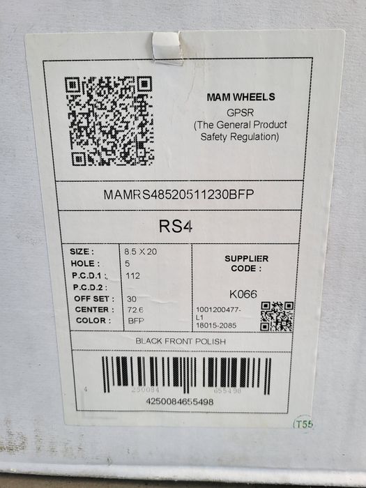 Felgi 20 Audi A7 Q5 S7 SQ5  BMW I4 6 7 Mercedes  EQC EQS GLE 5x112 ET30 MAM RS4 Xpeng G9 P7 P7i