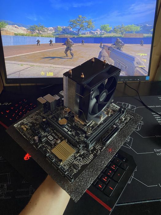 Комплект Материнська плата ASUS Н110М-К + І5 6500 + Кулер