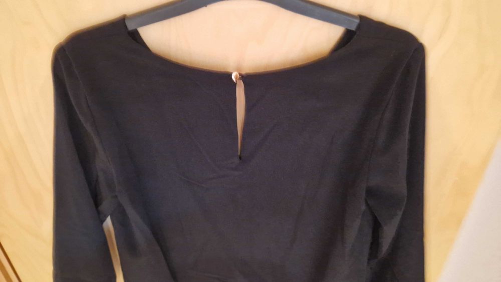 Vestido preto, Mango, tamanho S